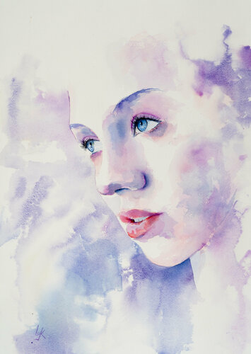 April von Yuriy Kraft, Werk auf Papier kaufen auf Singulart