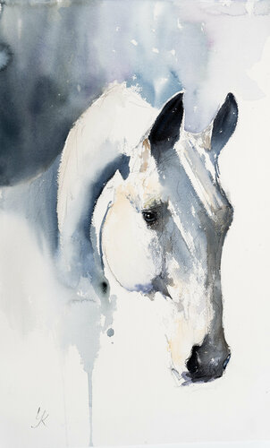 Paladin di Yuriy Kraft, Opera su carta in vendita su Singulart