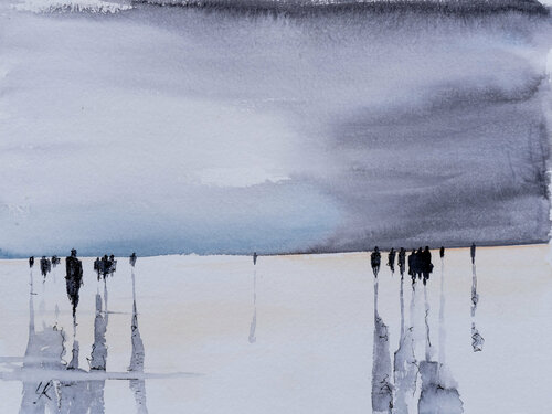 ***Expanse IV*** di Yuriy Kraft, Opera su carta in vendita su Singulart