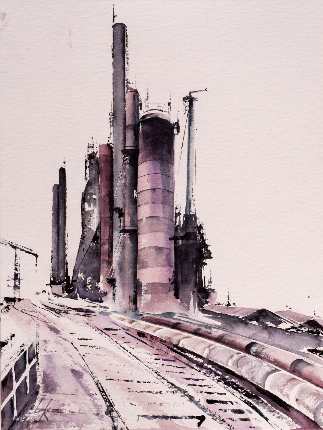 ***Industrial Landscape I*** Yuriy Kraft