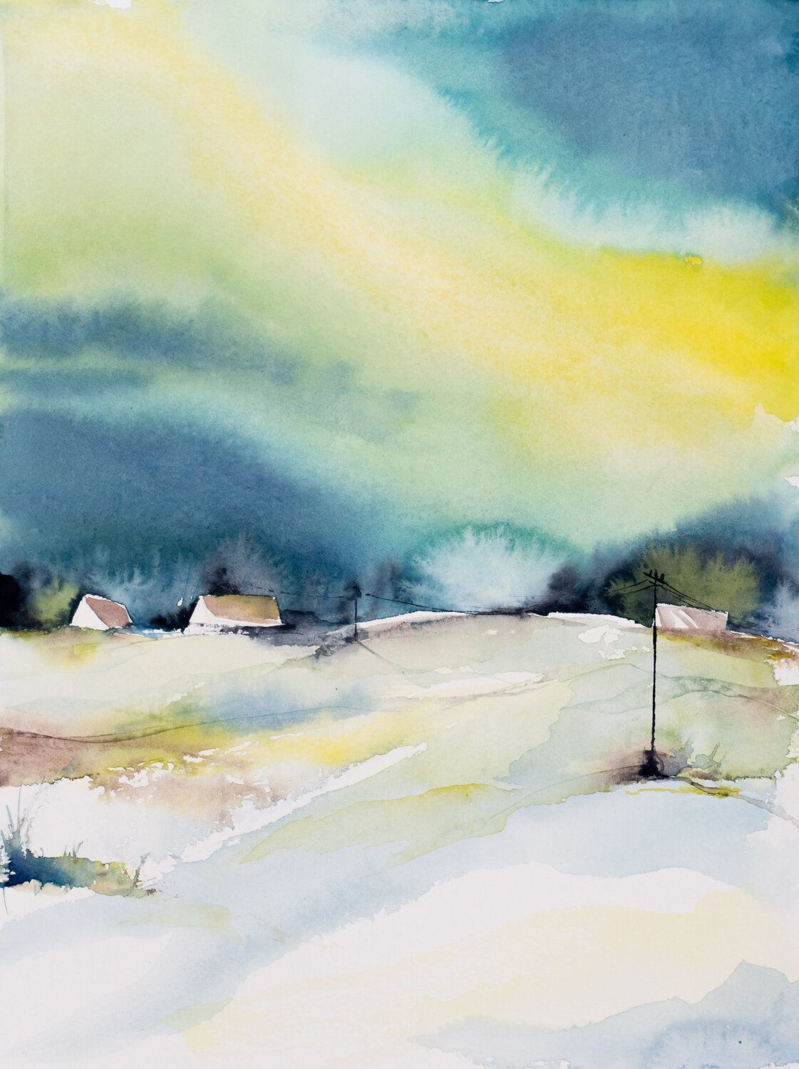 ***Abstract Landscape I*** Yuriy Kraft
