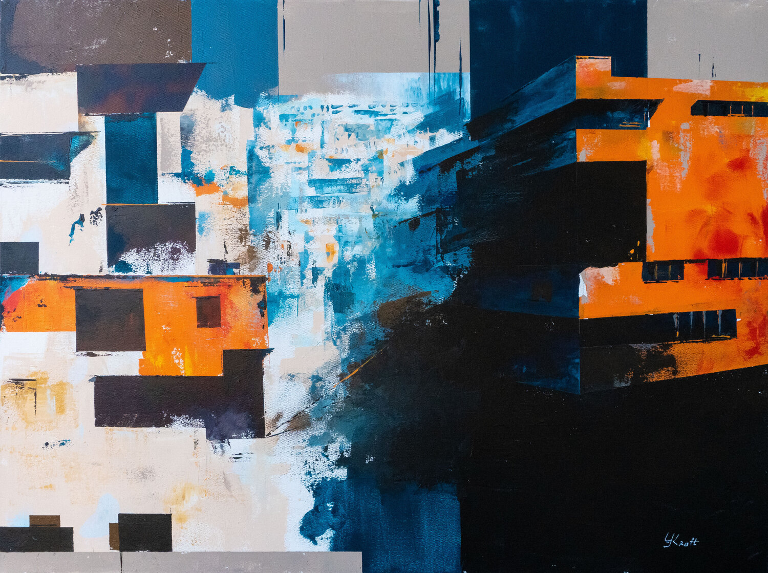 "Cityscape Abstract" Yuriy Kraft
