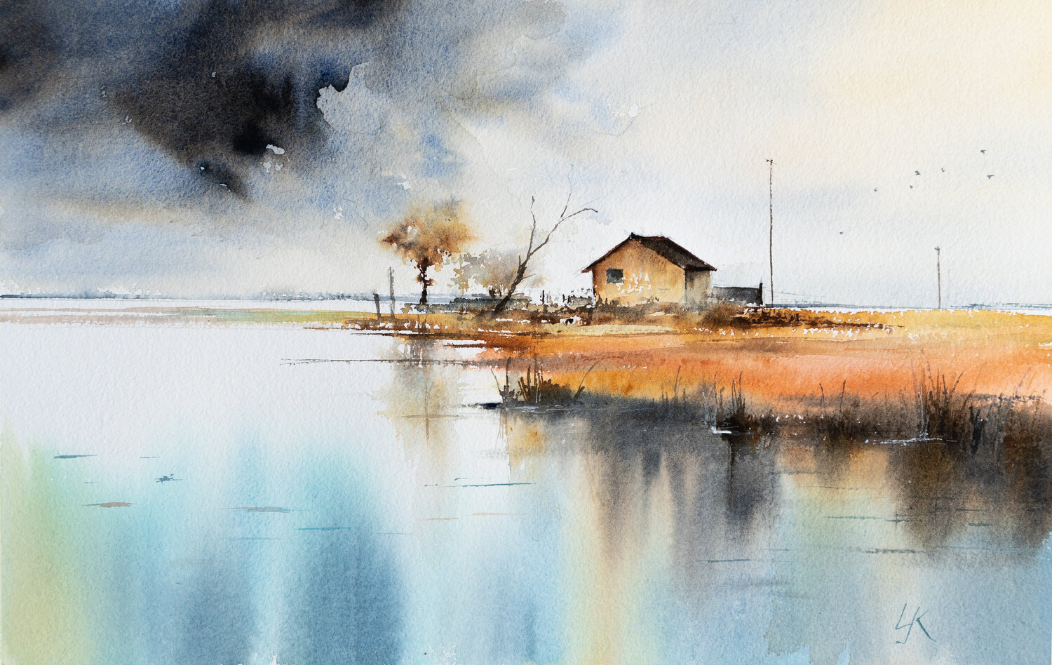 "Enchanting Waterside House" Yuriy Kraft