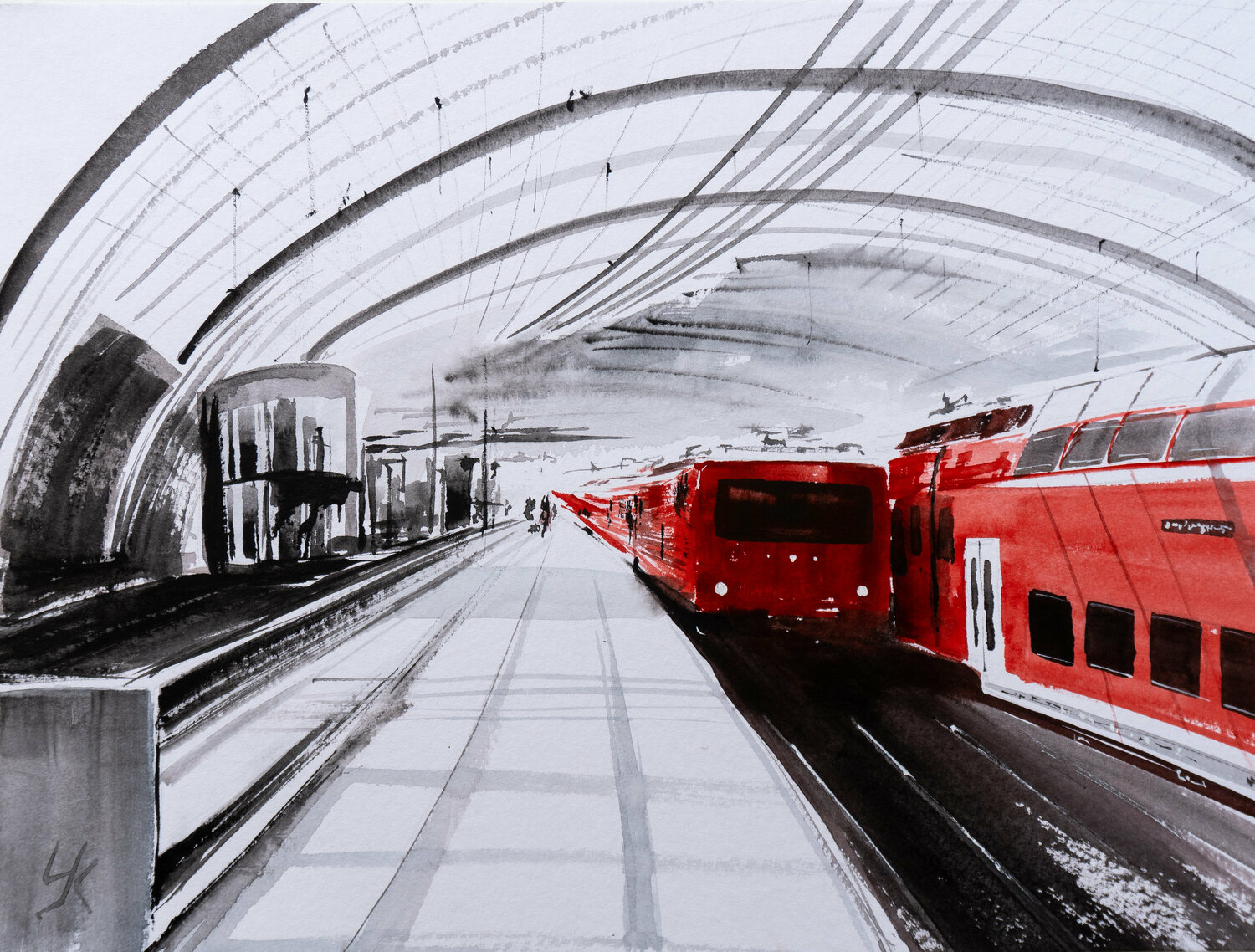 Hauptbahnhof, Berlin Yuriy Kraft