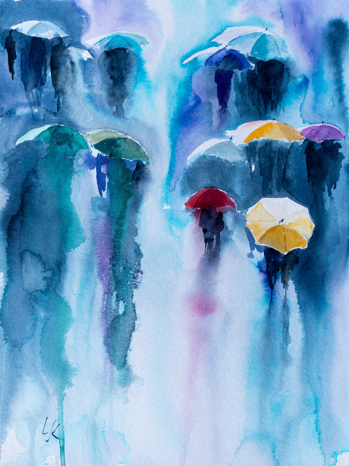 Raining Street Yuriy Kraft