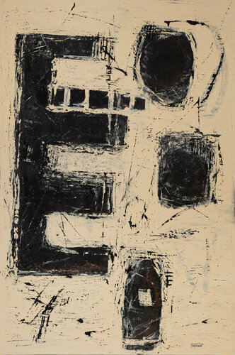 Monochrome poem I van Daria Podemska, Schilderij te koop op Singulart