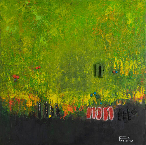 Tales from the secret garden XI de Daria Podemska, Pintura a la venta en Singulart