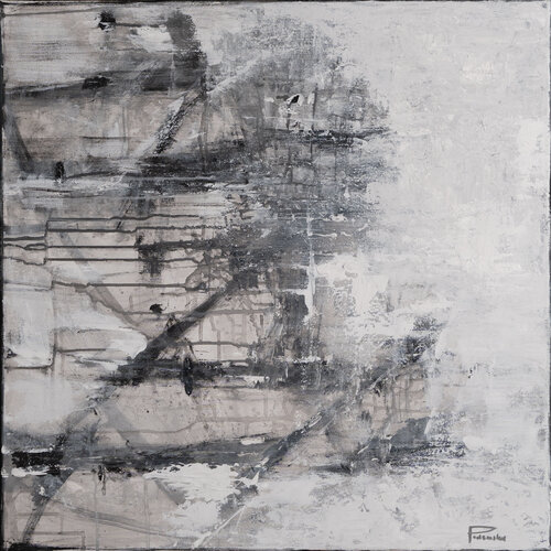 Monochrome poem IX van Daria Podemska, Schilderij te koop op Singulart