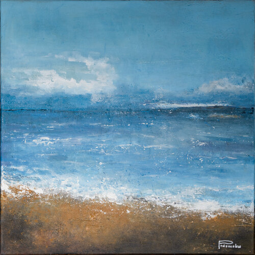 Whispers of the sea I di Daria Podemska, Pittura in vendita su Singulart