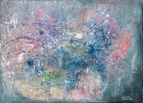 Tranquility of a Moment XI di Daria Podemska, Pittura in vendita su Singulart