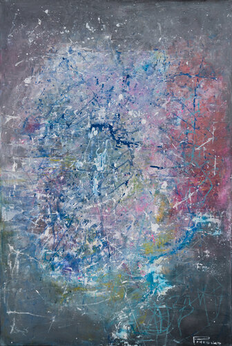 Tranquility of a Moment IX di Daria Podemska, Pittura in vendita su Singulart