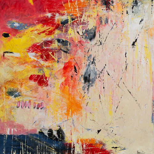 Warm planets III de Daria Podemska, Pintura a la venta en Singulart
