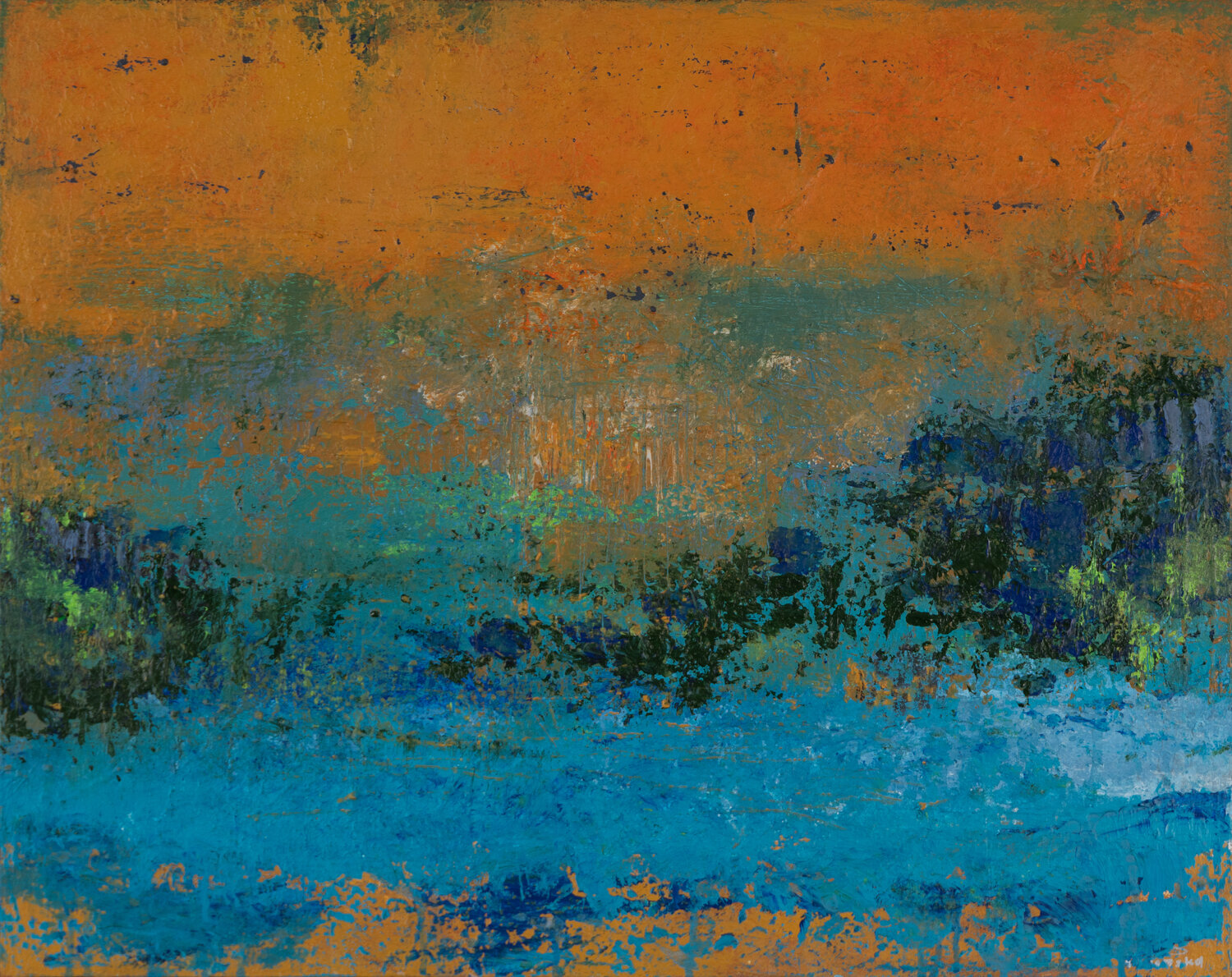 Whispers of the sea IV Daria Podemska Originalgemälde zu verkaufen
