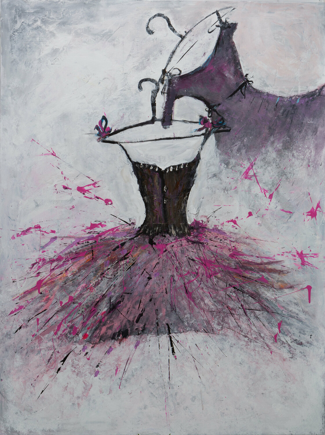 Feminine P3 door Daria Podemska (2019) : Schilderij Acryl op Canvas -  Singulart, image size:1121x1500