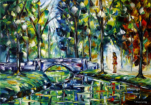 Frühling am Fluss Mirek Kuzniar