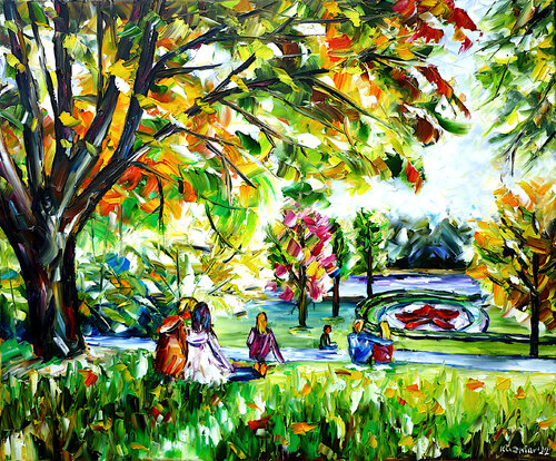 High Park di Mirek Kuzniar, Pittura in vendita su Singulart