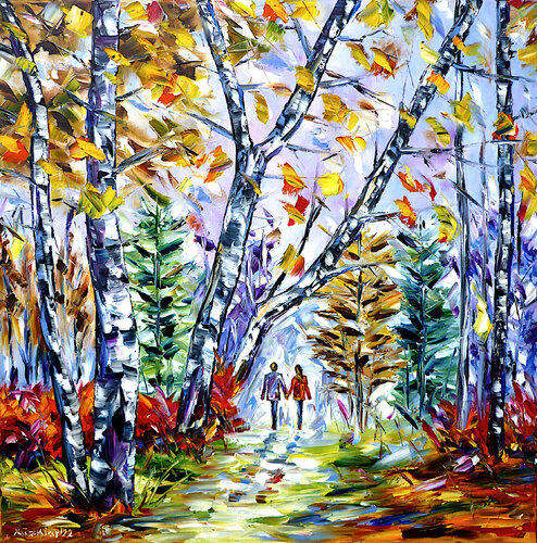 Das Herbstpaar par Mirek Kuzniar, Peinture en vente sur Singulart