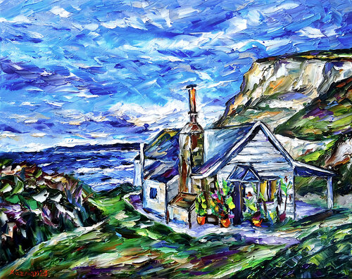 Kornische Landschaft von Mirek Kuzniar, Malerei kaufen auf Singulart