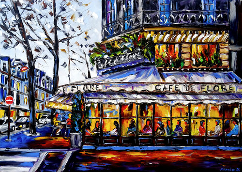 Café de Flore Mirek Kuzniar