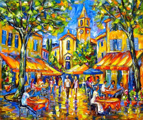 Sommer in der Provence von Mirek Kuzniar, Malerei kaufen auf Singulart