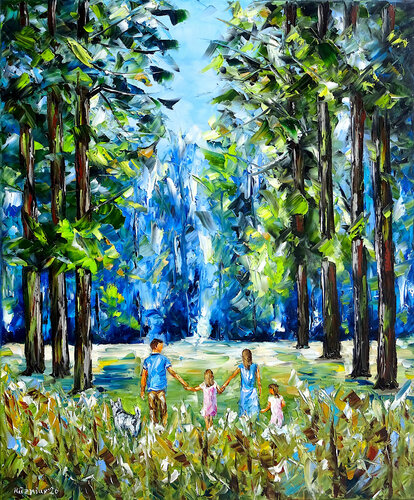 An einem Sommertag von Mirek Kuzniar, Malerei kaufen auf Singulart