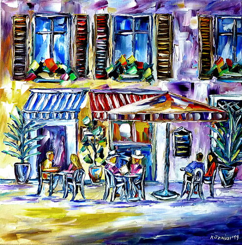 La Dolce Vita di Mirek Kuzniar, Pittura in vendita su Singulart