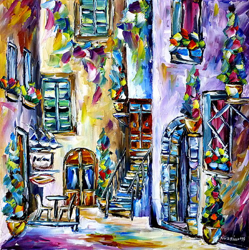 Alt Pitigliano van Mirek Kuzniar, Schilderij te koop op Singulart