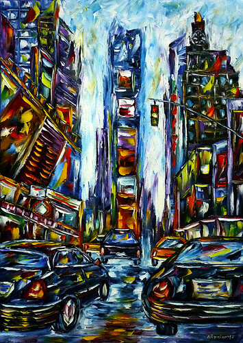New York di Mirek Kuzniar, Pittura in vendita su Singulart