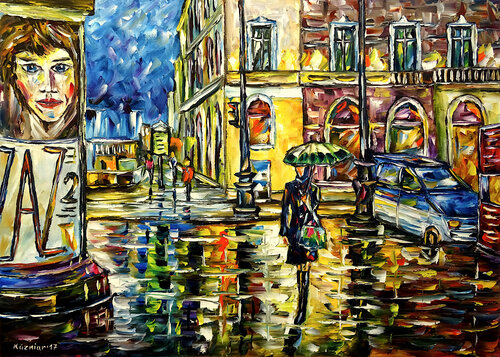 St. Petersburg bei Nacht von Mirek Kuzniar, Malerei kaufen auf Singulart