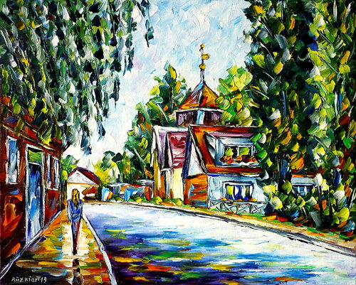Fredersdorf by Mirek Kuzniar, Painting for Sale on Singulart