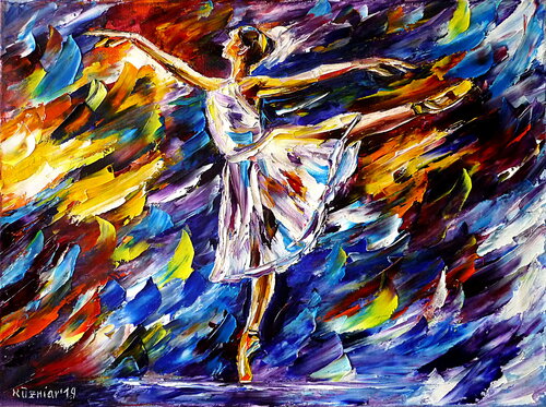 Prima Ballerina von Mirek Kuzniar, Malerei kaufen auf Singulart