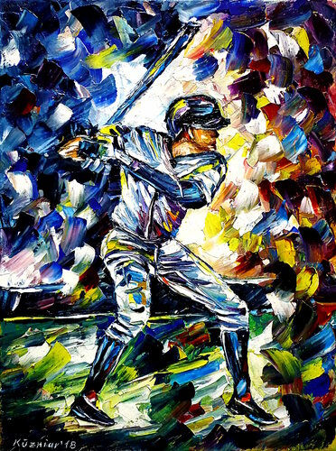 Baseballspieler de Mirek Kuzniar, Pintura a la venta en Singulart