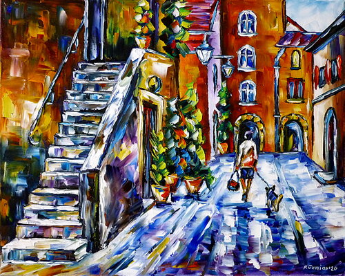 Umbriens Dörfer by Mirek Kuzniar, Painting for Sale on Singulart