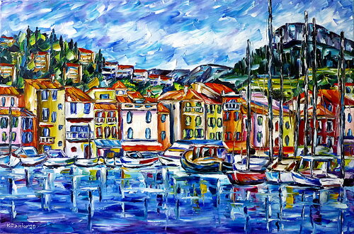 Cassis by Mirek Kuzniar, Painting for Sale on Singulart