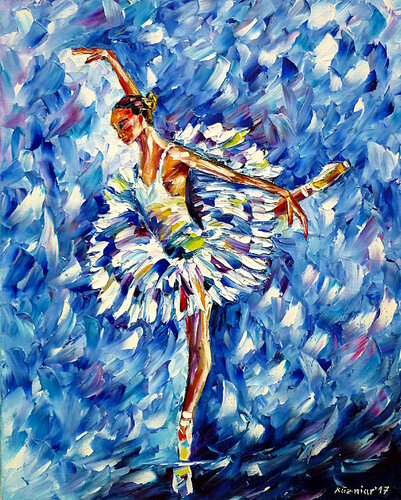 Ballett di Mirek Kuzniar, Pittura in vendita su Singulart
