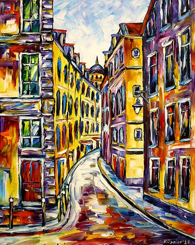 Die Strassen von Paris par Mirek Kuzniar, Peinture en vente sur Singulart
