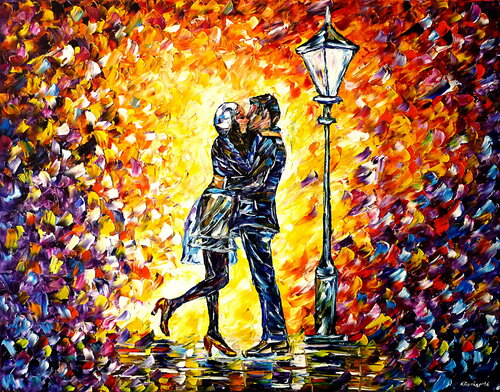 Liebespaar par Mirek Kuzniar, Peinture en vente sur Singulart
