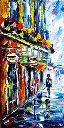 Stadtspaziergang di Mirek Kuzniar, Pittura in vendita su Singulart