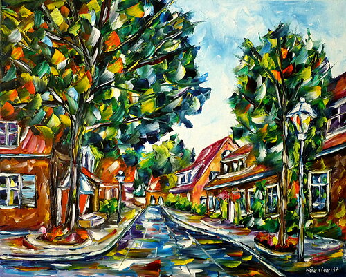 Greven-Gimbte I by Mirek Kuzniar, Painting for Sale on Singulart