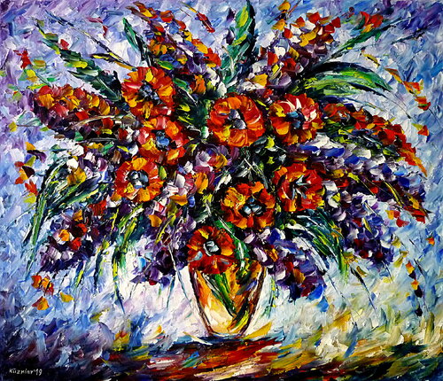 Romantischer Moment di Mirek Kuzniar, Pittura in vendita su Singulart