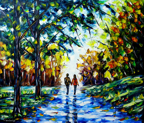 Die letzten Tage des Sommers van Mirek Kuzniar, Schilderij te koop op Singulart