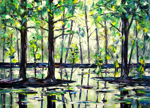 Morgennebel di Mirek Kuzniar, Pittura in vendita su Singulart