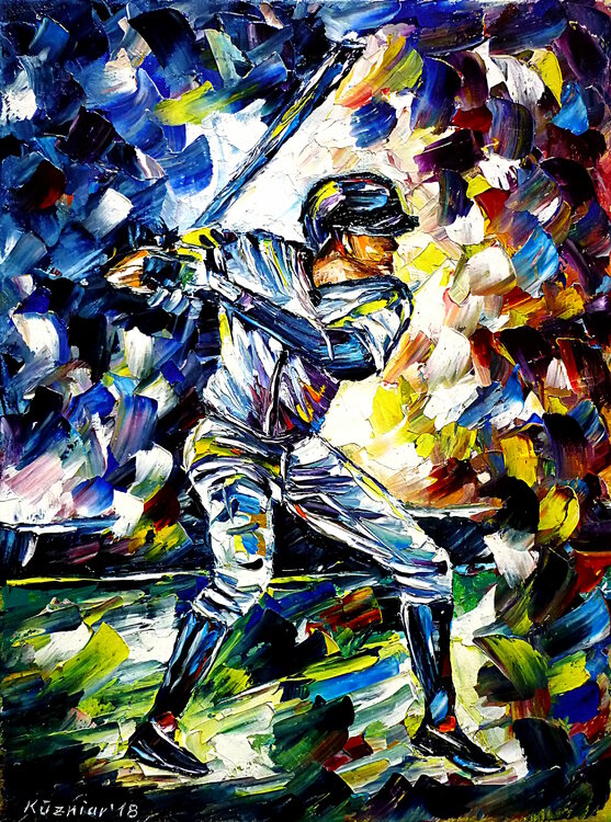 Baseballspieler Mirek Kuzniar