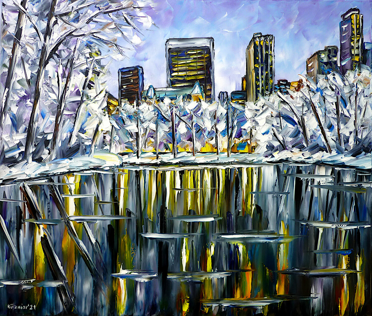 Winter im Central Park Mirek Kuzniar