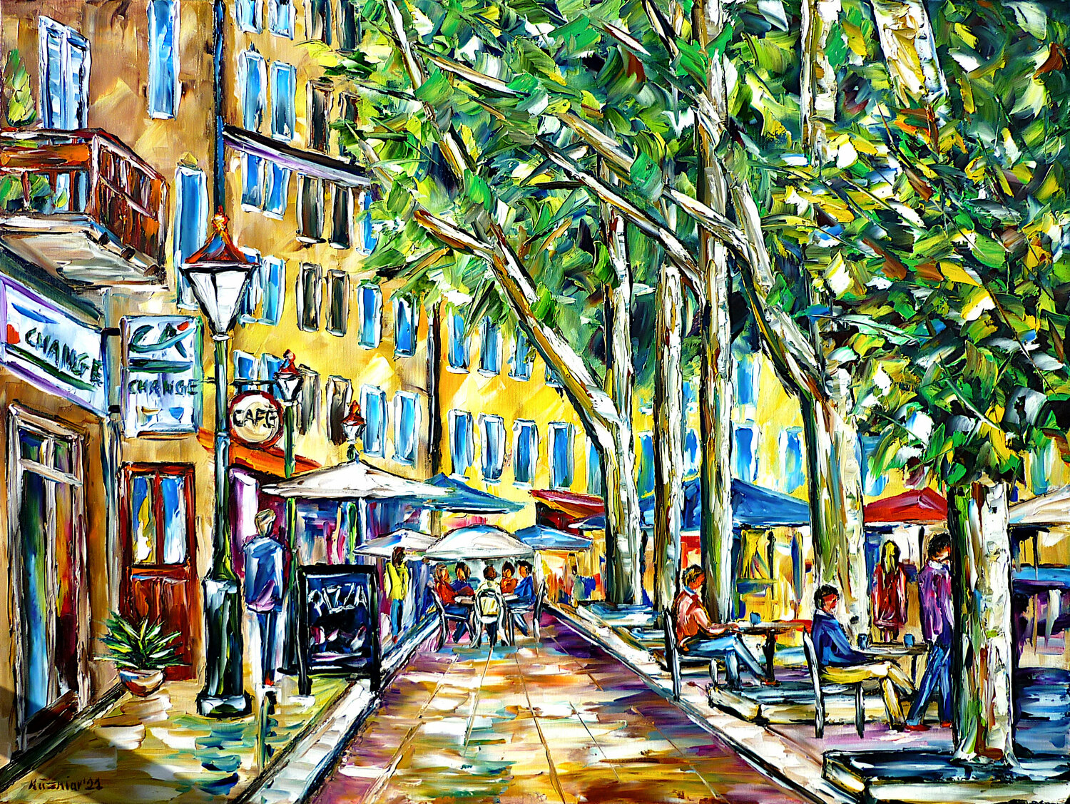 In den Straßen der Provence Mirek Kuzniar