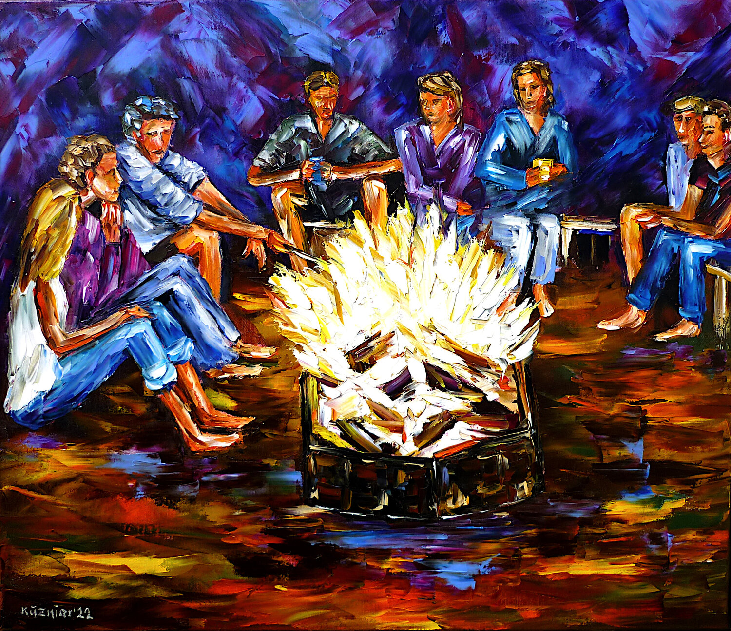 Am Lagerfeuer Mirek Kuzniar