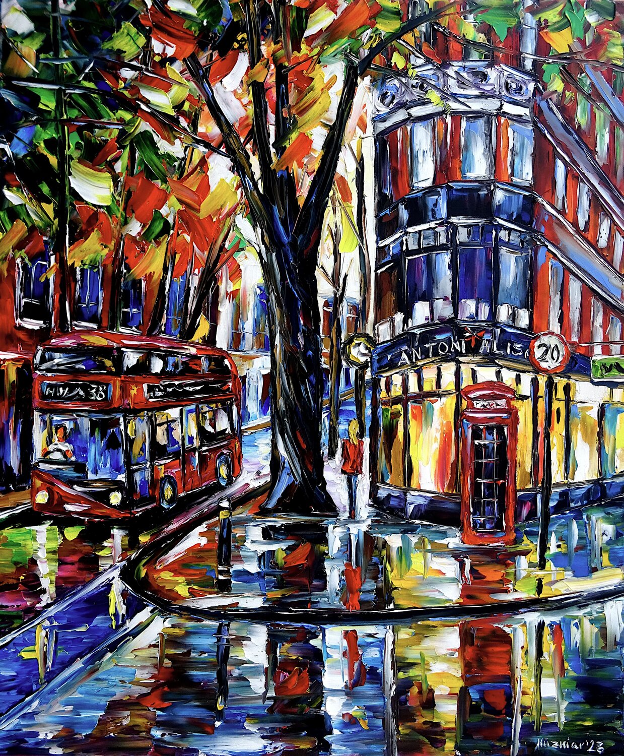 London im Herbst Mirek Kuzniar