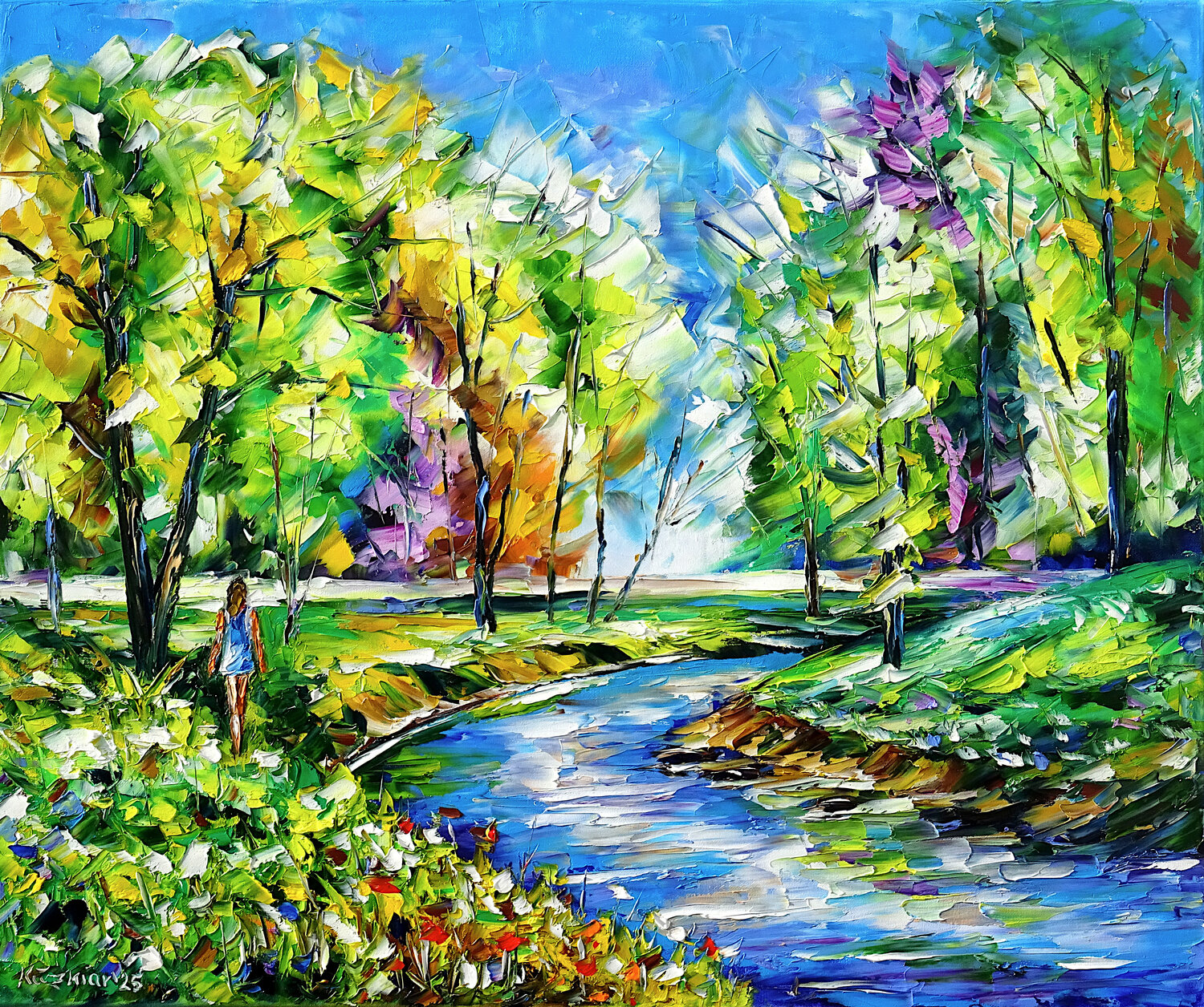 Frühlingsmädchen Mirek Kuzniar