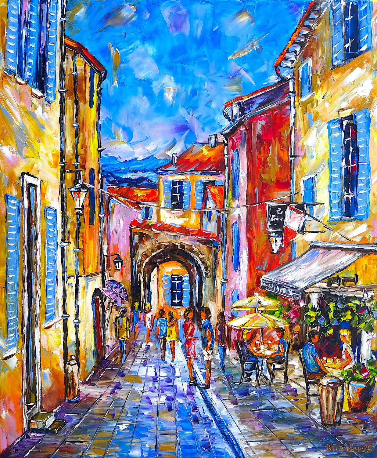 Die Gassen von Saint-Tropez Mirek Kuzniar