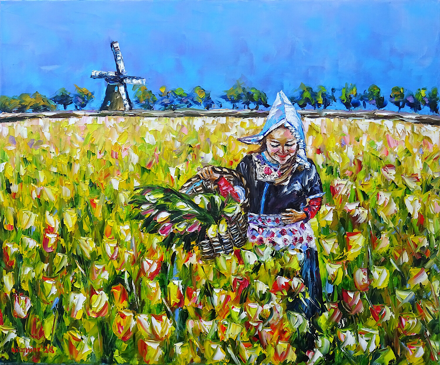 Tulpenmädchen Mirek Kuzniar